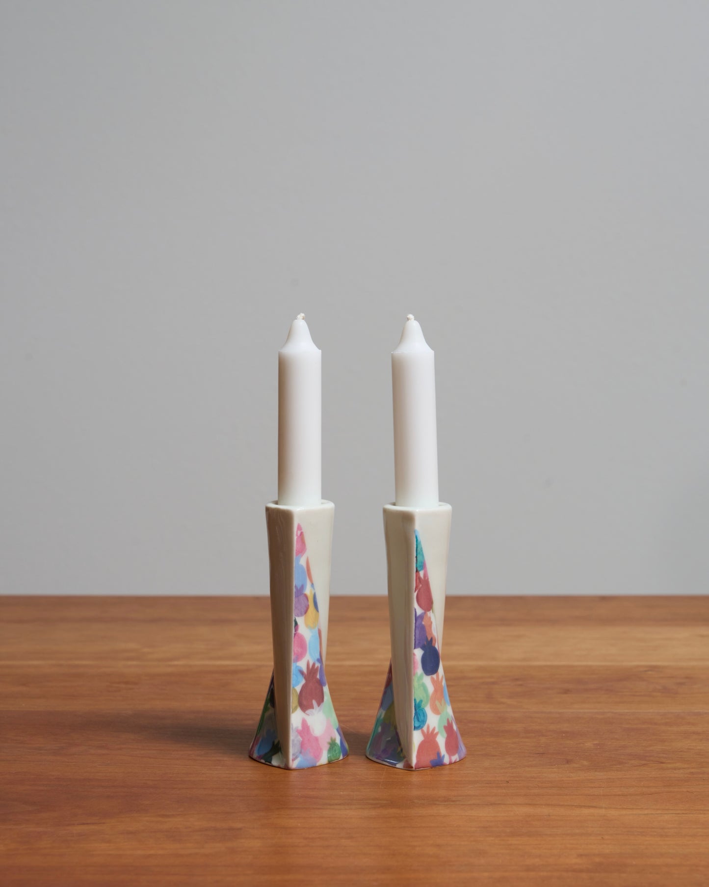 Candlesticks, Rainbow Pomegranates