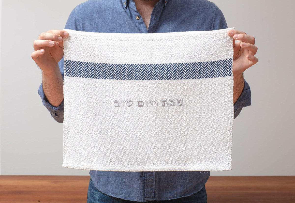 Challah Rugs Challah Cover – Green Judaica
