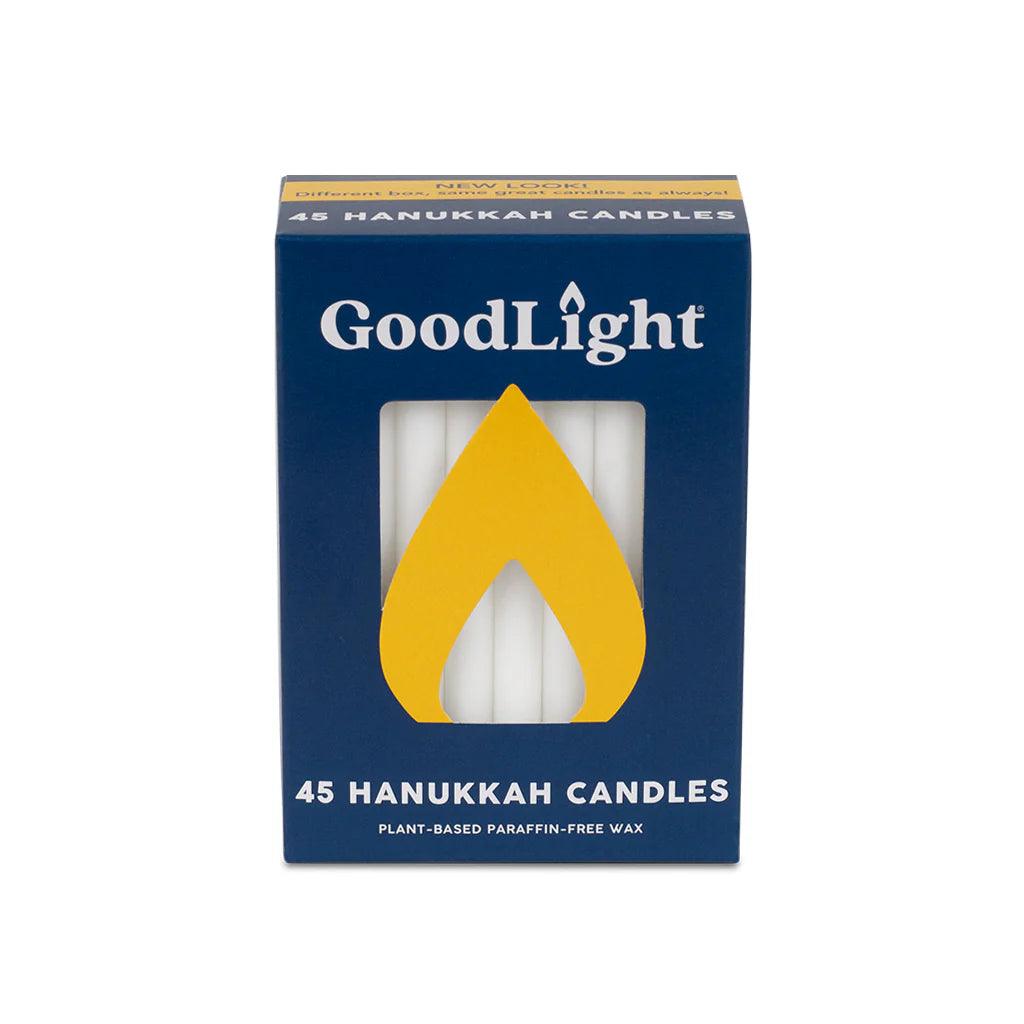 45 Hanukkah Candles made with plant-based paraffin-free wax