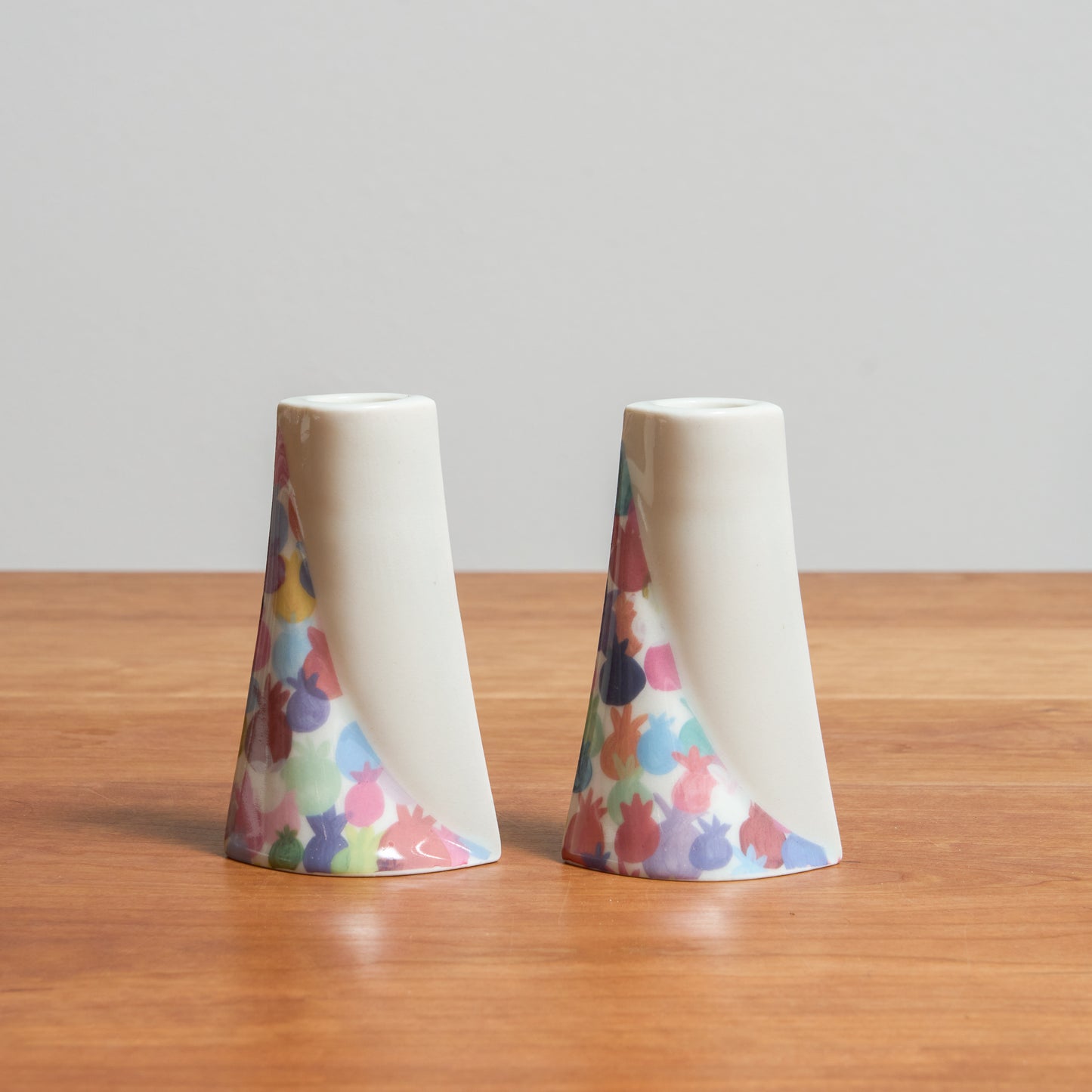 Candlesticks, Rainbow Pomegranates