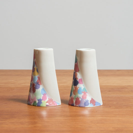 Candlesticks, Rainbow Pomegranates