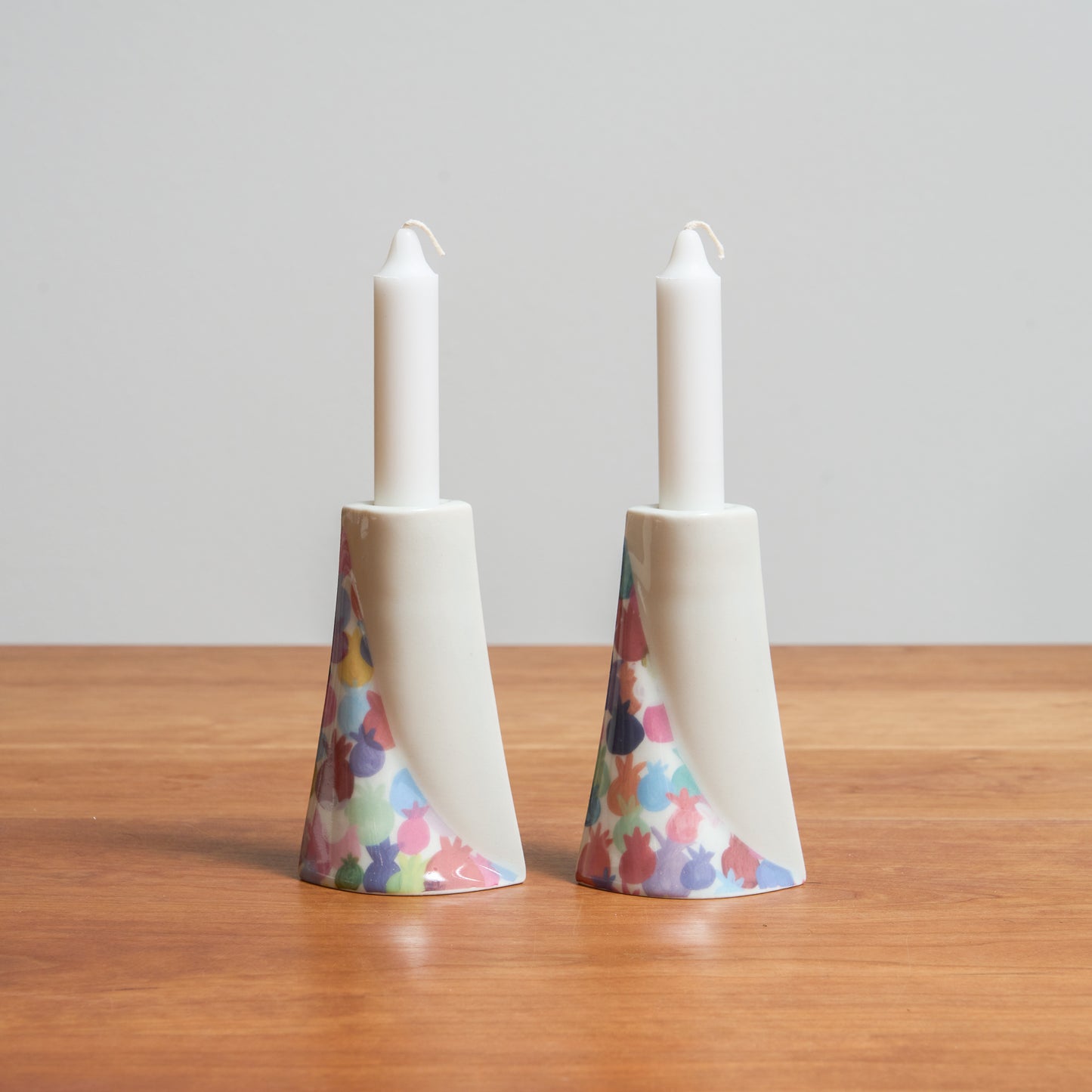Candlesticks, Rainbow Pomegranates
