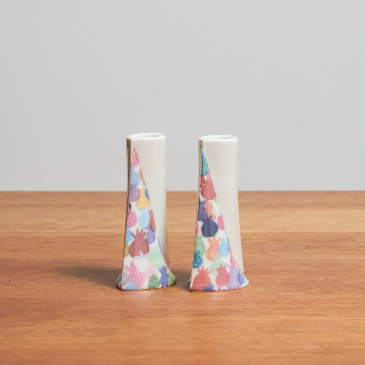 Candlesticks, Rainbow Pomegranates