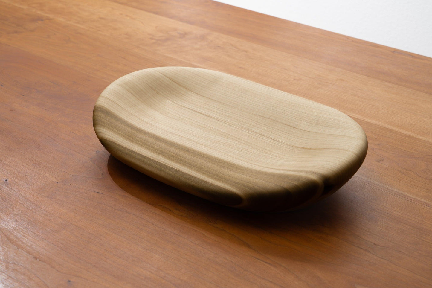 Handmade wooden Challah Tray in Poplar Wood 